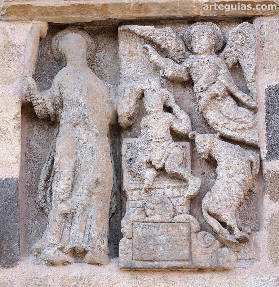 Relieve del Sacrificio de Isaac