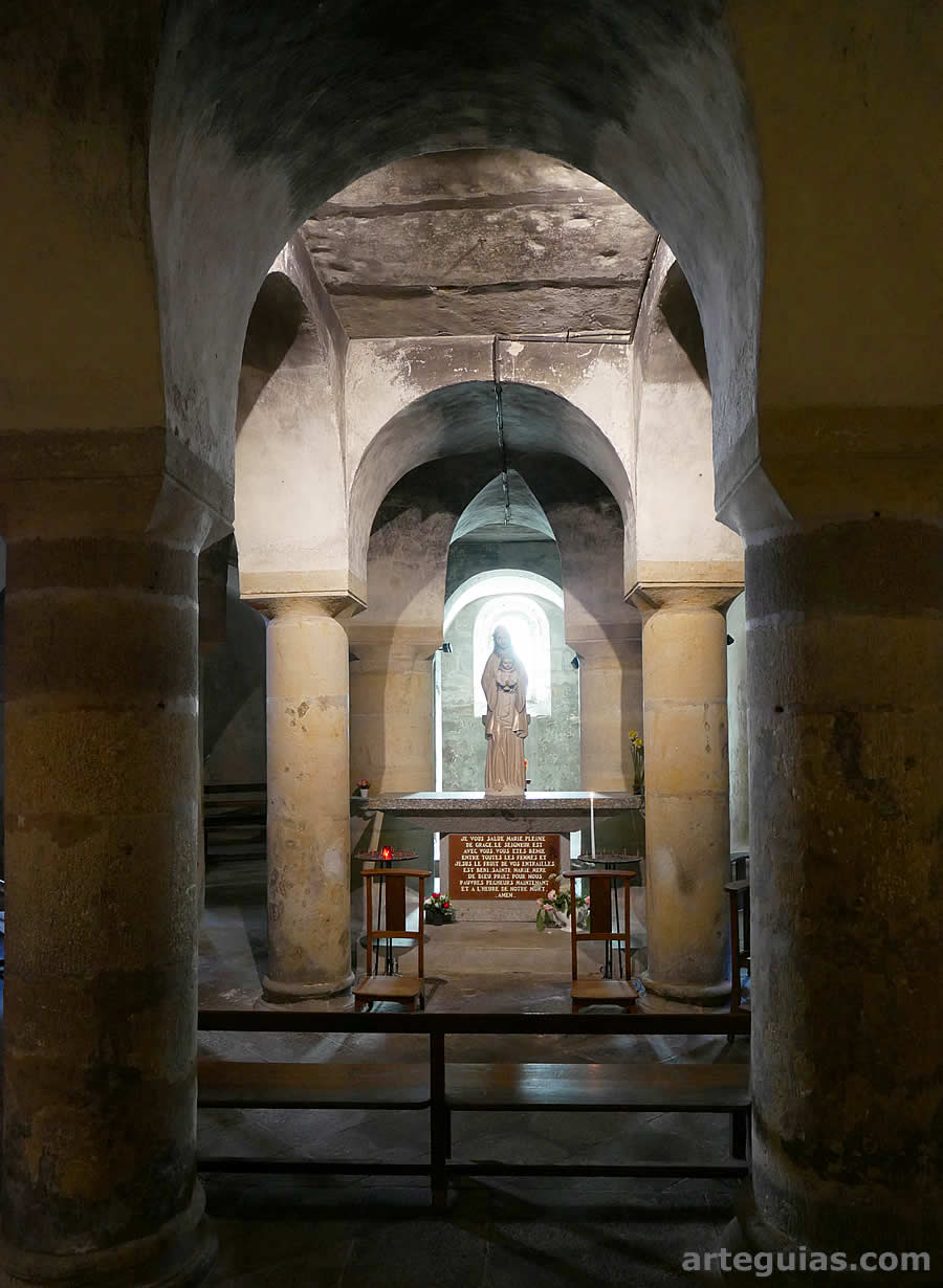 Cripta de la iglesia abacial de Issoire, Auvernia