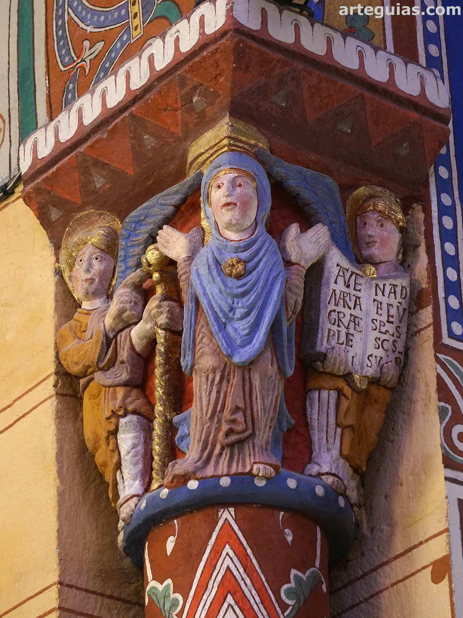 Capitel de la Anunciaci&oacute;n