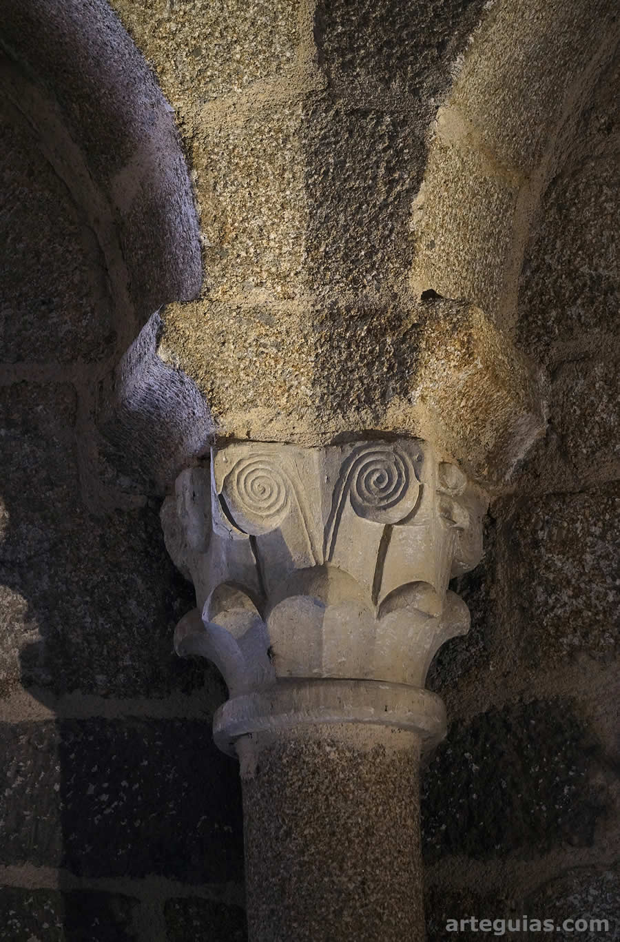 Columna de la arquer&iacute;a