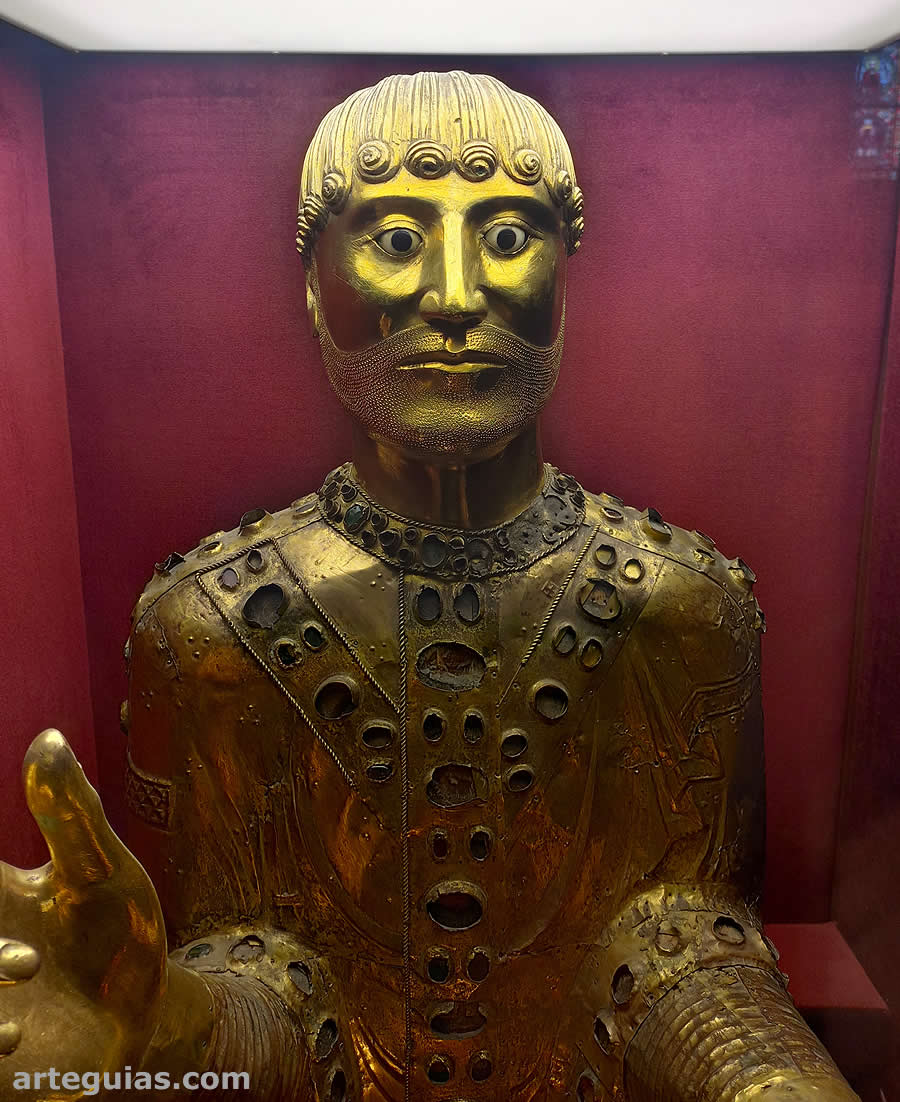 Busto relicario de San Baudimio