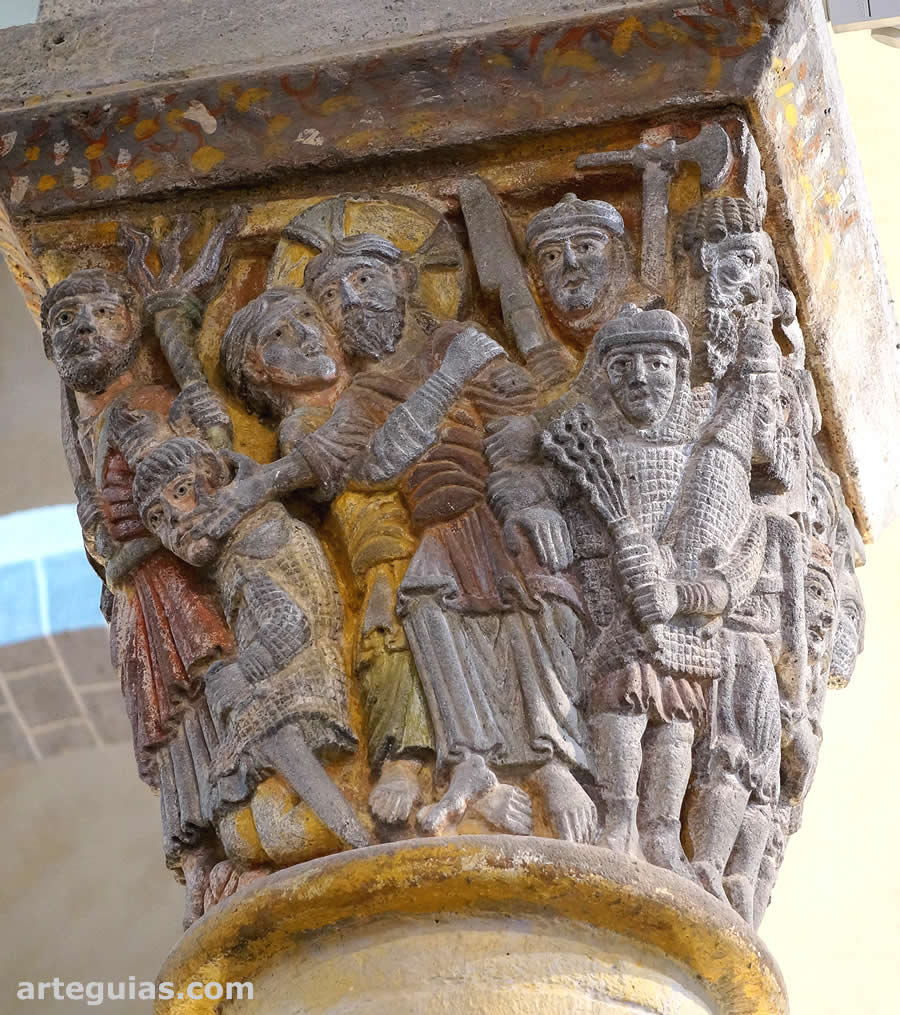 Iglesia de Saint-Nectaire: Prendimiento de Cristo