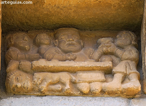 Par&aacute;bola del rico Epul&oacute;n y el pobre L&aacute;zaro