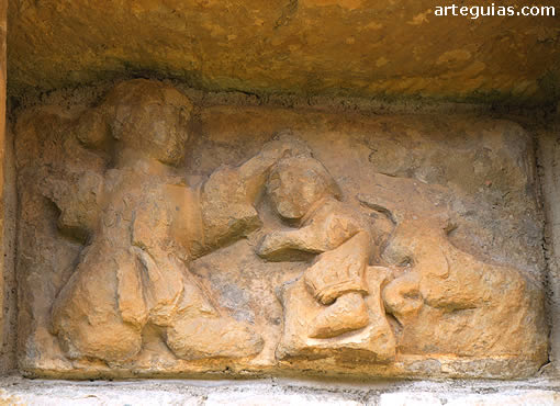 Metopa con el Sacrificio de Isaac