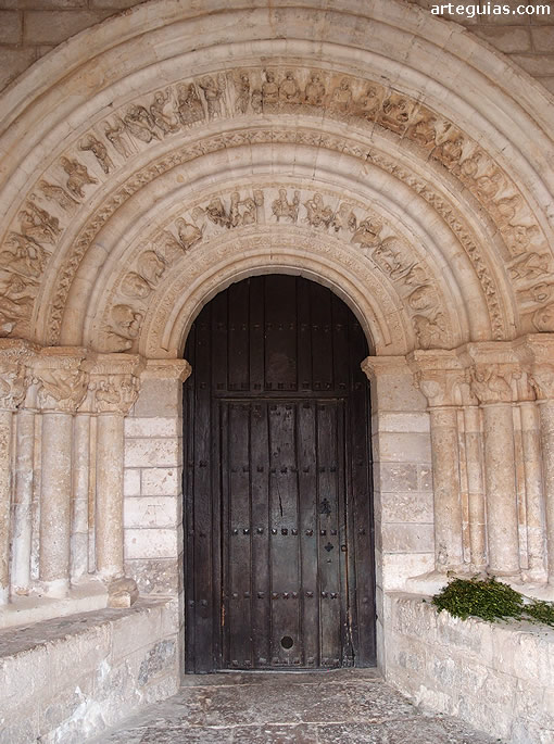 Conjunto de la portada rom&aacute;nica