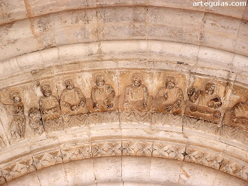 Detalle de la posible representaci&oacute;n de la &Uacute;ltima Cena