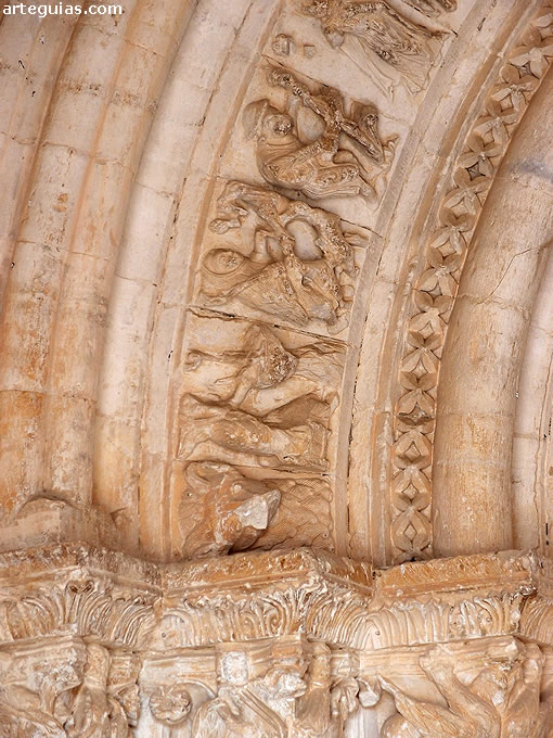 Escenas del Calendario Agr&iacute;cola de Hormaza: meses del invierno