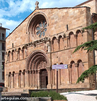 Iglesia de Santo Domingo de Soria: hastial oeste