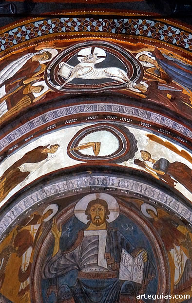 Las pinturas recreadas por el mapping