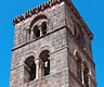 Campanario de la iglesia de Vizca&iacute;nos de la Sierra