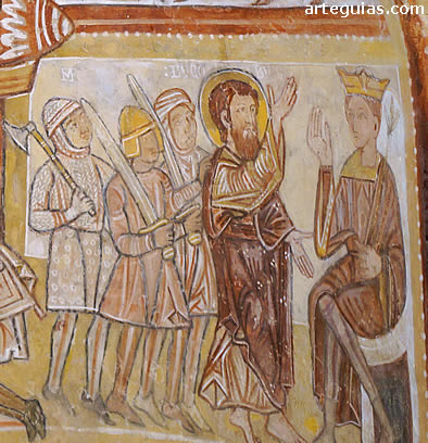 Santiago ante el rey Herodes Agripa