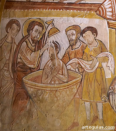 Bautizo del mago Herm&oacute;genes