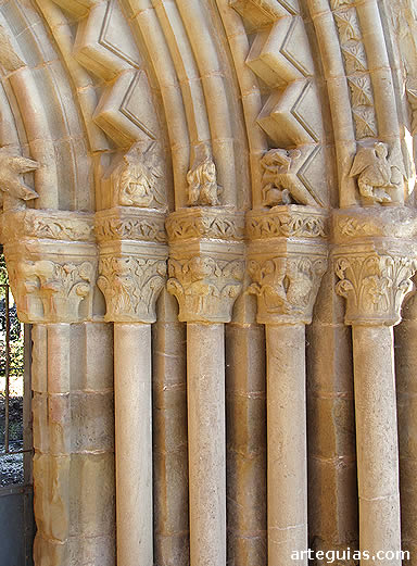 Columnas y arquivoltas