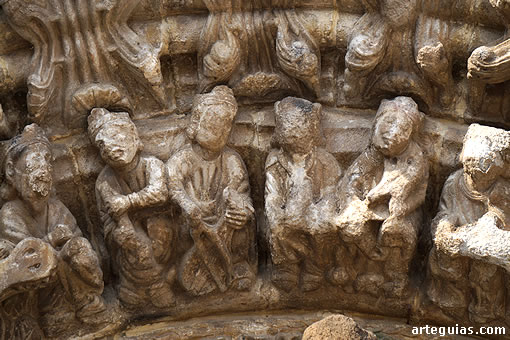 La iglesia de San Nicolas, Portomar&iacute;n tiene evidentes influencias mateanas