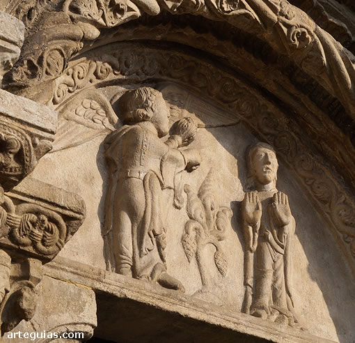 San Nicolas, Portomar&iacute;n: t&iacute;mpano de la Anunciaci&oacute;n