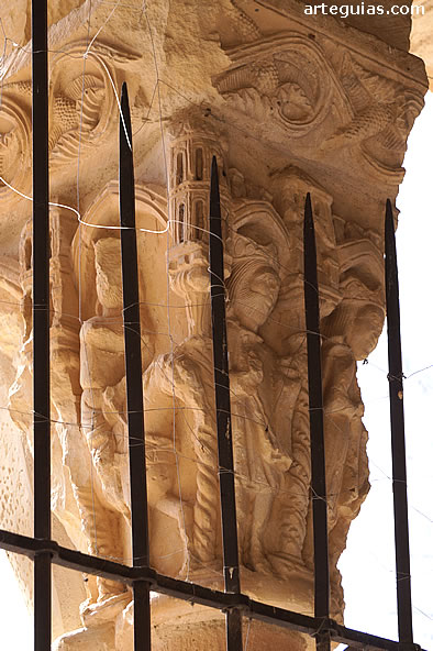 Escena de la Adoraci&oacute;n de los Reyes Magos