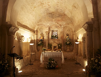 Interior de la cabecera (&aacute;bside central)