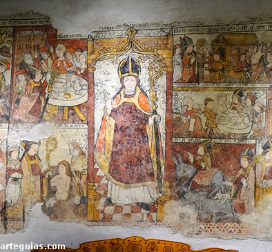 Otro conjunto de pinturas muy interesantes son aqu&eacute;llas que est&aacute;n a caballo entre lo g&oacute;tico y lo renacentista