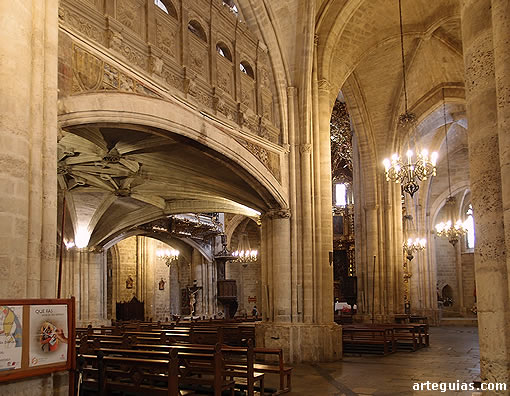 Iglesia arciprestal de Santa Mar&iacute;a la Mayor de Morella: interior