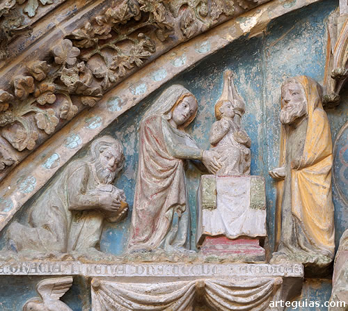 Escena de la Presentaci&oacute;n en el Templo