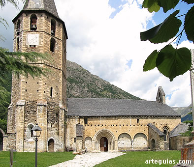 Iglesia de Sant Andreu de Salard&uacute;, Lleida desde el sur