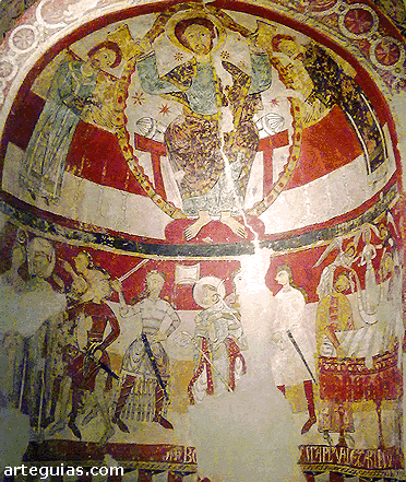 Pinturas con el martirio de Thomas Becket