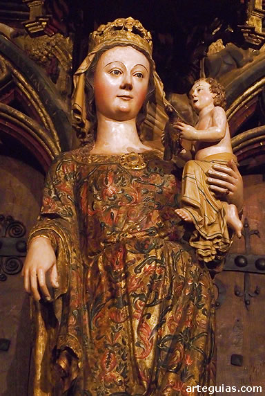 La preciosa Virgen de los Reyes