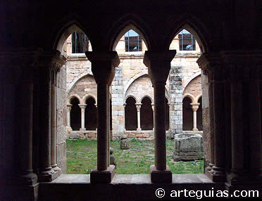 Claustro del Monastrio de Aguilar de Campoo