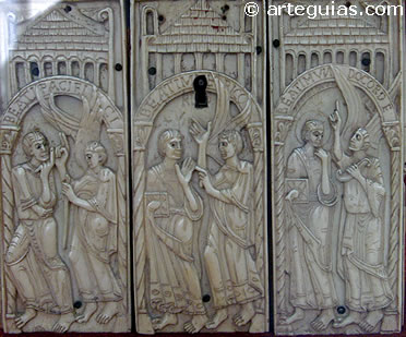 Arqueta de las Bienaventuranzas. Museo Arqueol&oacute;gico Nacional