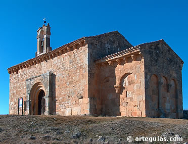 Ermita rom&aacute;nica del Santo Cristo de Coru&ntilde;a del Conde