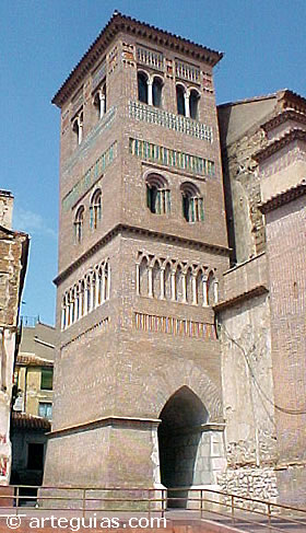 Torre mud&eacute;jar de la iglesia de San Pedro, Teruel