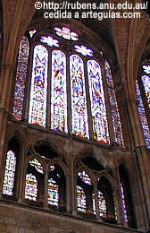 Vidrieras g&oacute;ticas de la Catedral de Le&oacute;n