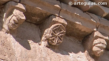 Canecillos de Albalate de las Nogueras. Cuenca