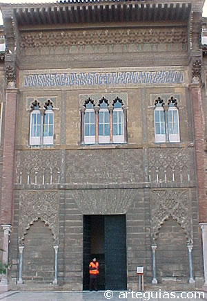 Fachada mud&eacute;jar del Alc&aacute;zar de Sevilla