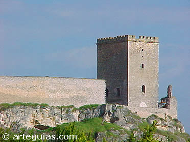 Castillo de Ucl&eacute;s. &Oacute;rden de Santiago