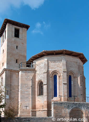Cabecra de la iglesia de Ciadoncha