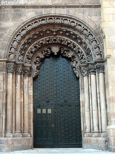 Catedral de Orense. Portada sur