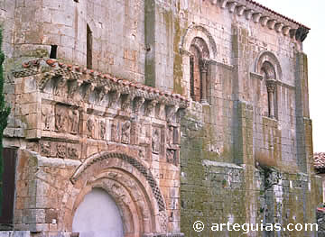 Fachada norte del Monasterio de San Quirce