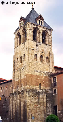 Torre de San Isidoro de Le&oacute;n. Ordo&ntilde;o II fij&oacute; la corte en esta ciudad