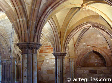 Sala Capitular del Monasterio de Santa Mar&iacute;a la Real de Aguilar