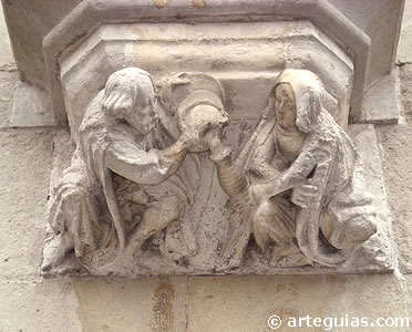 M&eacute;nsula en el Ayuntamiento de Brujas