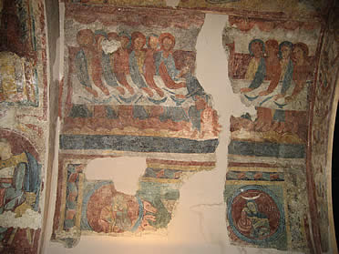 Pinturas murales rom&aacute;nicas de Sant Andreu de Baltarga