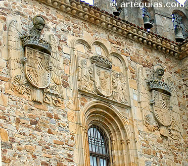Motivos her&aacute;ldicos. Monasterio de Bidaurreta