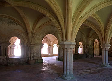 Sala Capitular del Monasterio de Fontenay