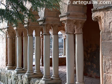 Las galer&iacute;as porticadas son tambi&eacute;n protagonistas del rom&aacute;nico de Guadalajara