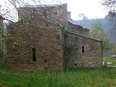 Iglesia prerrom&aacute;nica de Santa Mar&iacute;a de Marquet