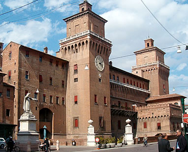 Castillo-palacio de los Este, en Ferrara