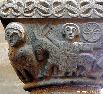 San Pedro de Tteverga: capitel