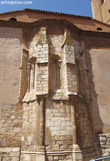 Complejo &aacute;bside de la iglesia de Santo Domingo