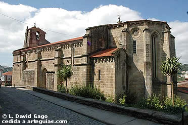 Magn&iacute;fica iglesia de Santa Mar&iacute;a de Azogue de Betanzos, A Coru&ntilde;a